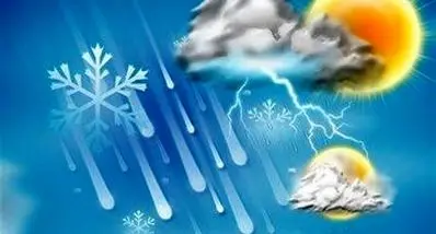 وضعیت آب و هوایی تا آخر هفته