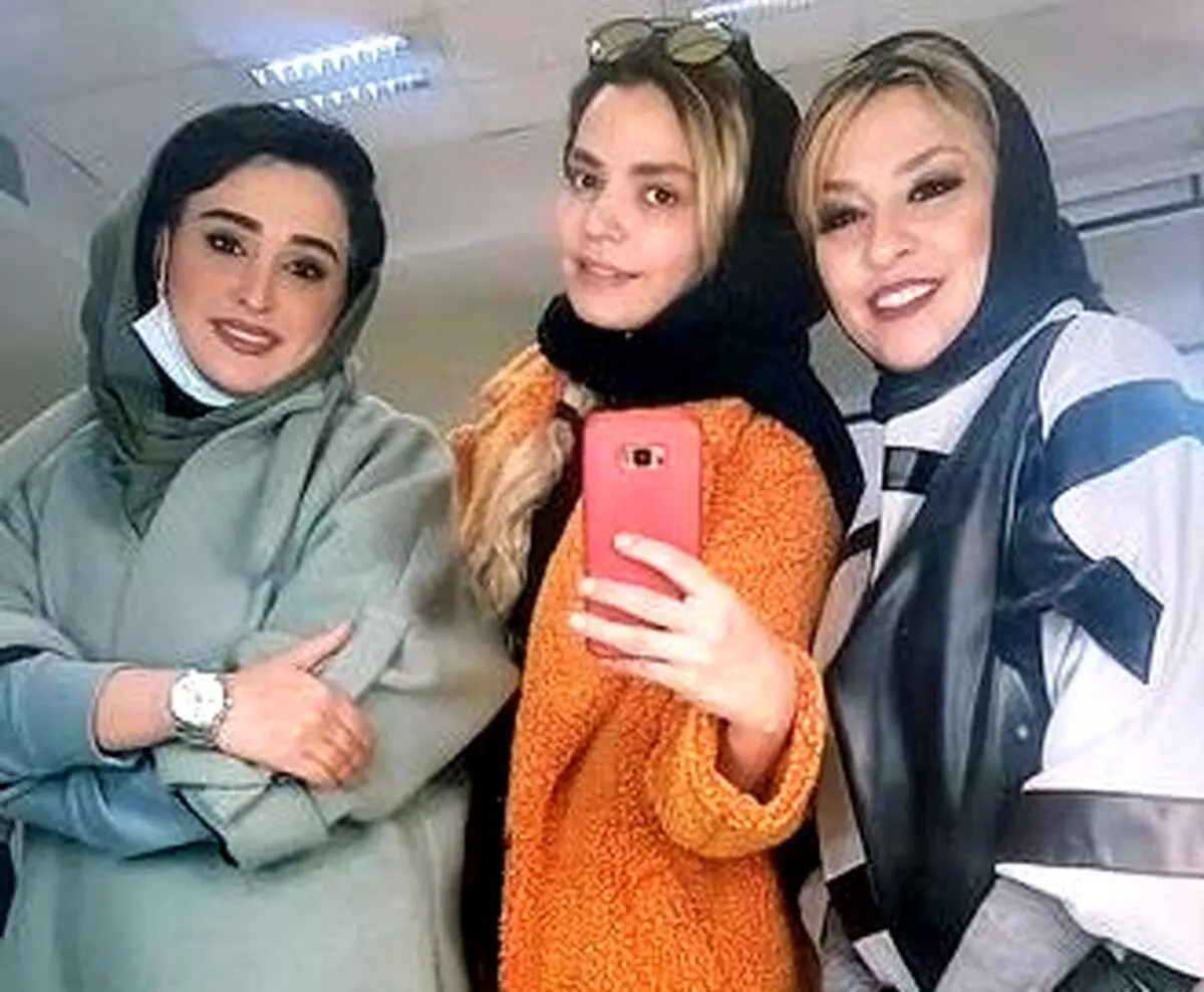 سپیده خداوردی عکسی در اتاق گریم از خود منتشر کرد