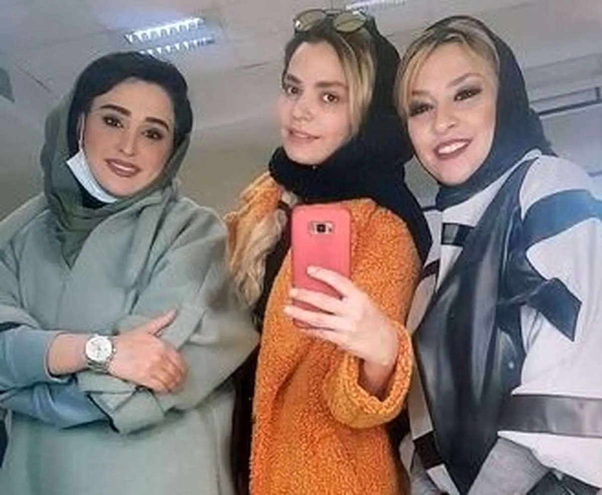 سپیده خداوردی عکسی در اتاق گریم از خود منتشر کرد