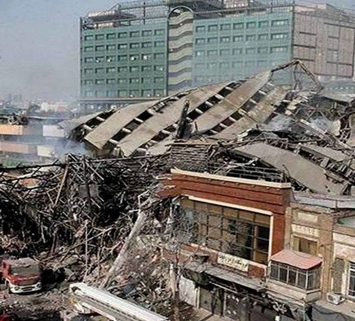تکرار حادثه پلاسکو پیش روی ۱۲۹ ساختمان ناایمن تهران