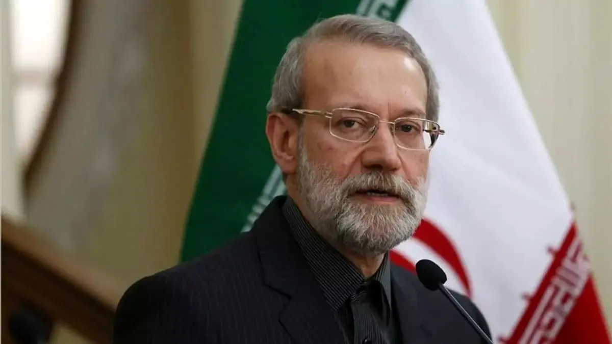 لاریجانی : ترامپ، پشت صحنه‌ اعتراضات را روشن کرد