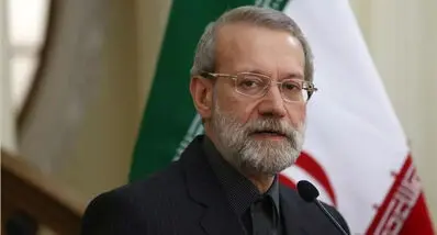 لاریجانی جواب تهدید ترامپ را داد + عکس
