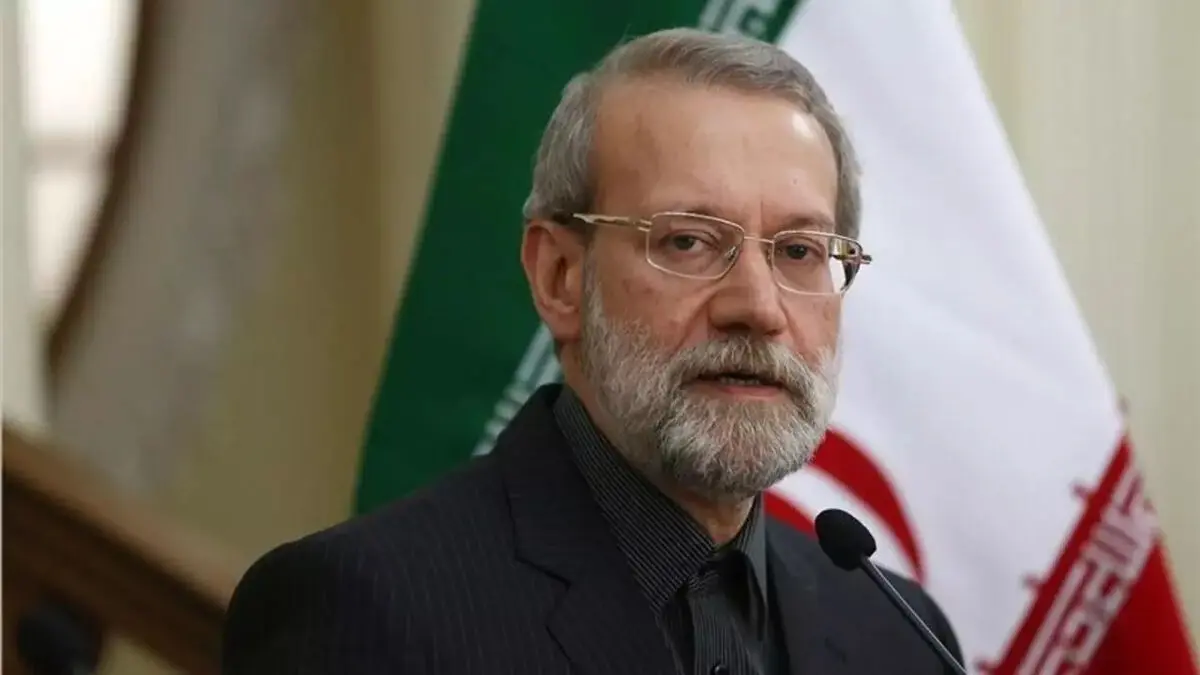 لاریجانی : ترامپ، پشت صحنه‌ اعتراضات را روشن کرد