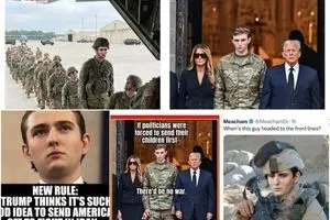 درخواست عجیب کاربران آمریکایی از ترامپ +عکس