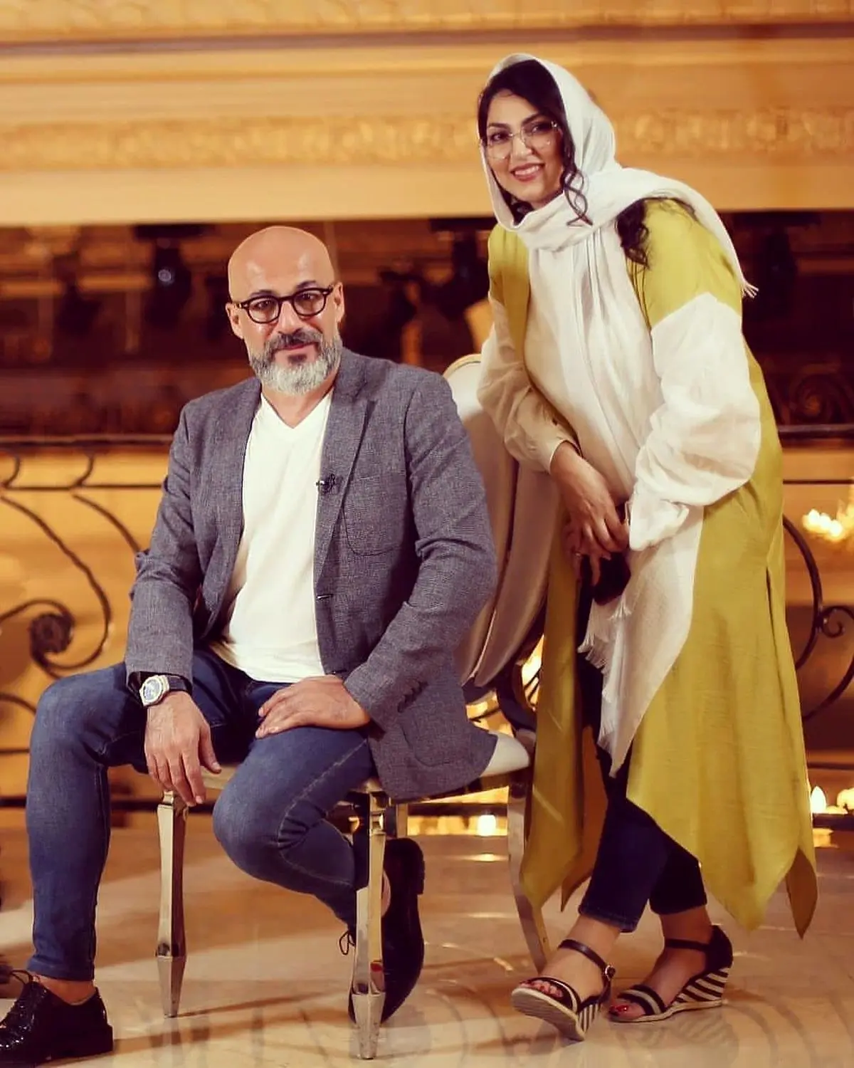 عکسی متفاوت امیر آقایی 