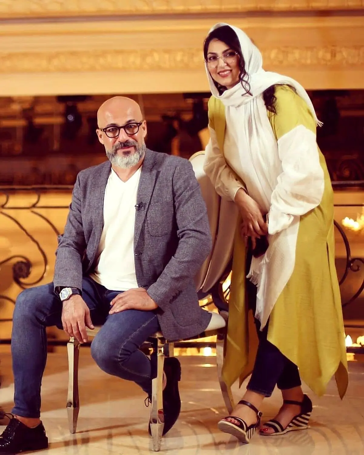 عکسی متفاوت امیر آقایی 