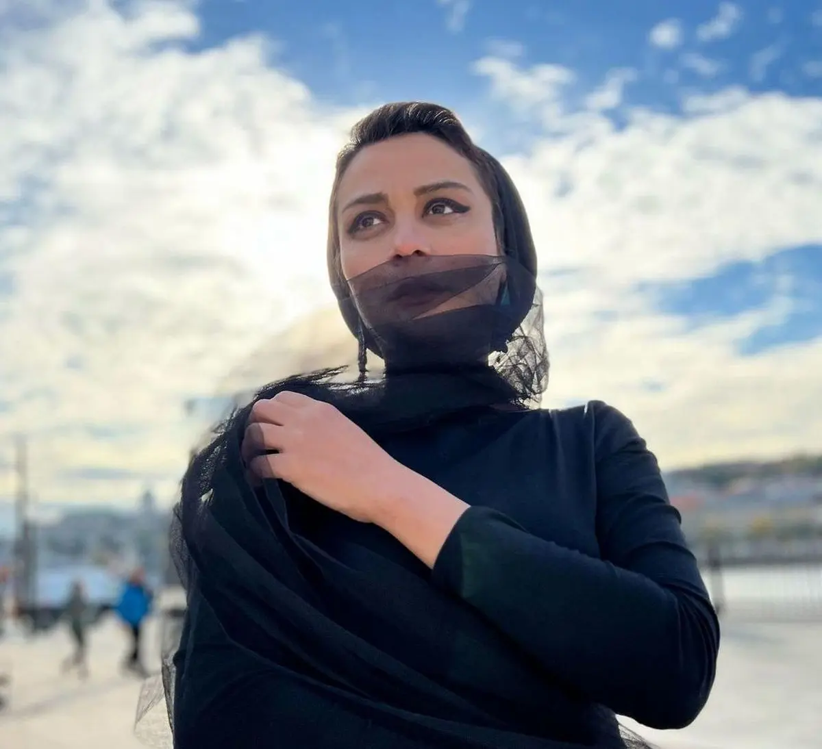 عکس متفاوت از مارال فرجاد