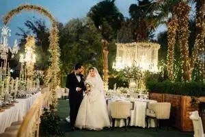 تصویر لو رفته از بادیگاردهای مراسم عروسی متین ستوده | همه چیز درباره جشن رویایی متین خانم ! + عکس