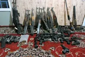 کشف محموله بزرگ سلاح در کردستان