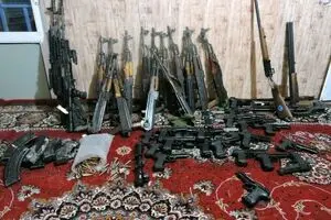کشف محموله بزرگ سلاح در کردستان