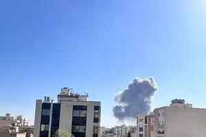 تصویری از انفجار دقایقی قبل در اصفهان