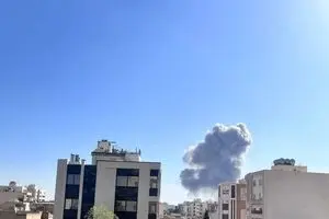 تصویری از انفجار دقایقی قبل در اصفهان