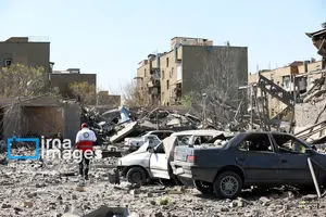  فعالیت ممتد پدافند تهران | انفجارهای شدید در شرق تهران