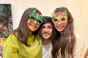 عکس سردار آزمون و همسرش