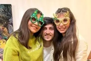 عکس سردار آزمون و همسرش