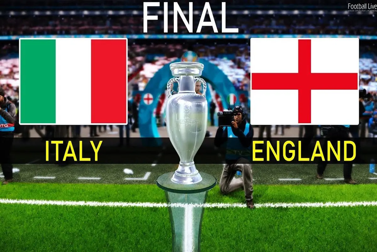 ساعت و تاریخ فینال انگلیس ایتالیا یورو 2020 کی است؟