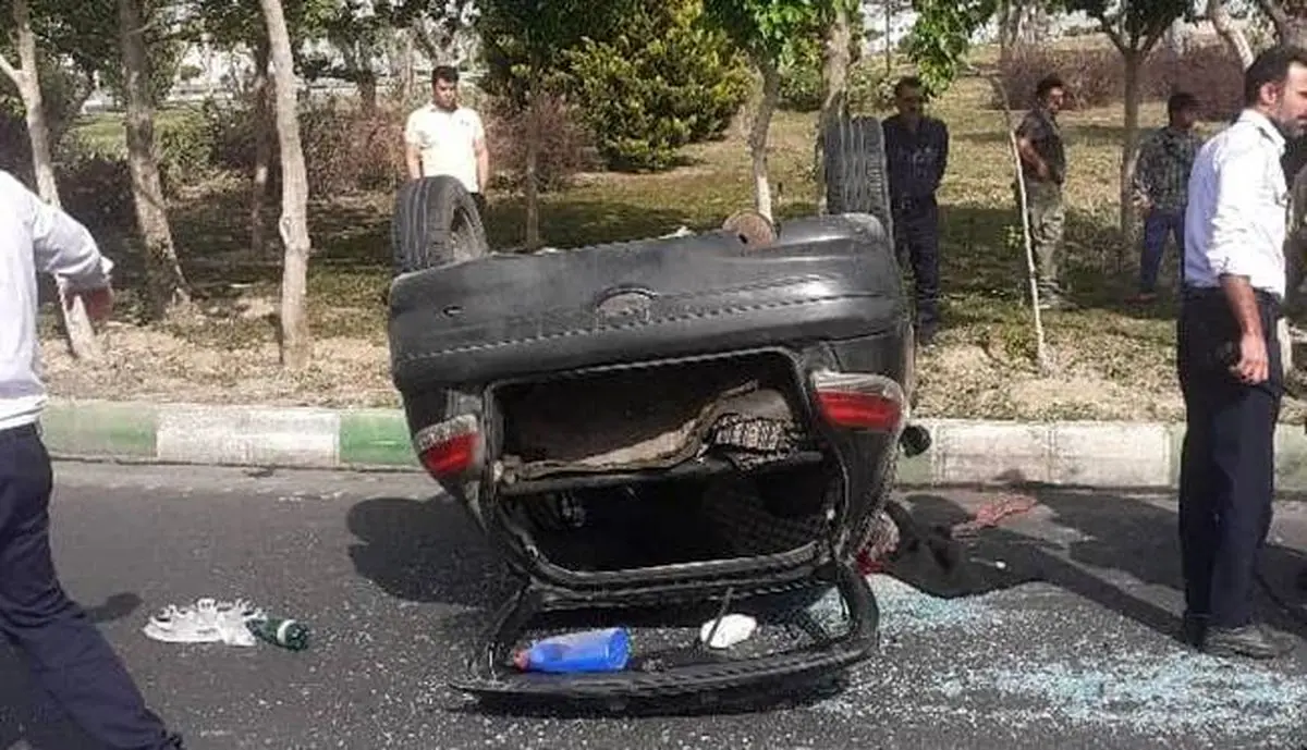 واژگونی مرگبار پژو ۲۰۶