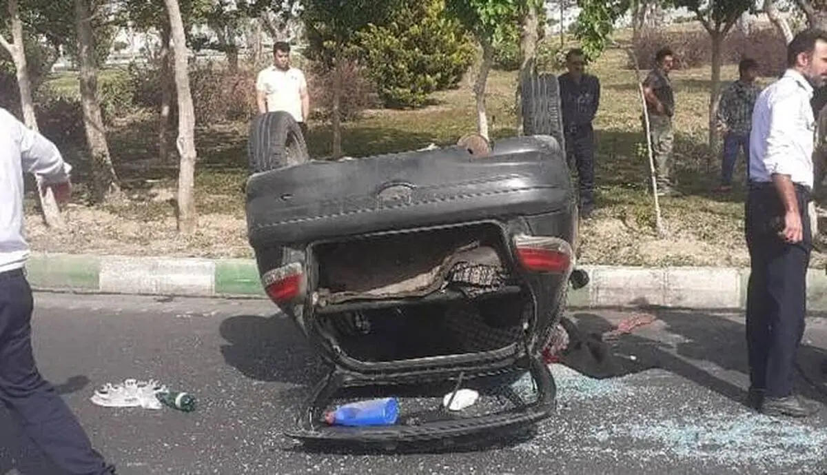 واژگونی مرگبار پژو ۲۰۶