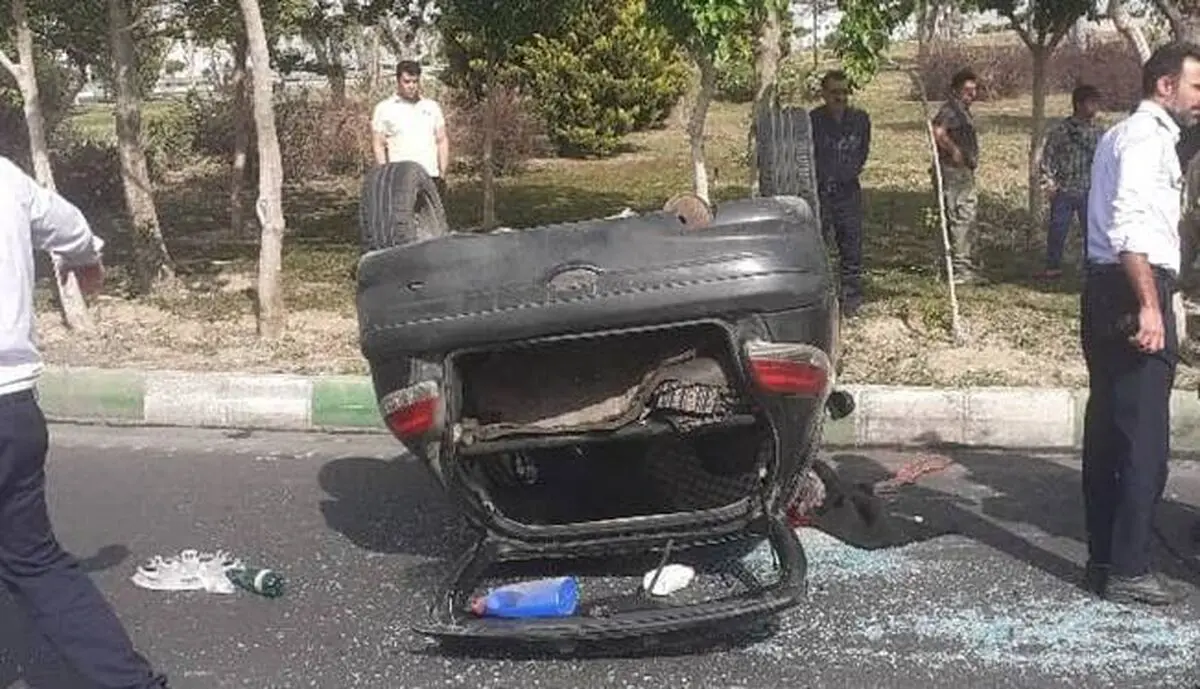 واژگونی مرگبار پژو ۲۰۶