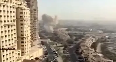 صحنه ای عجیب در فرودگاه دبی + فیلم