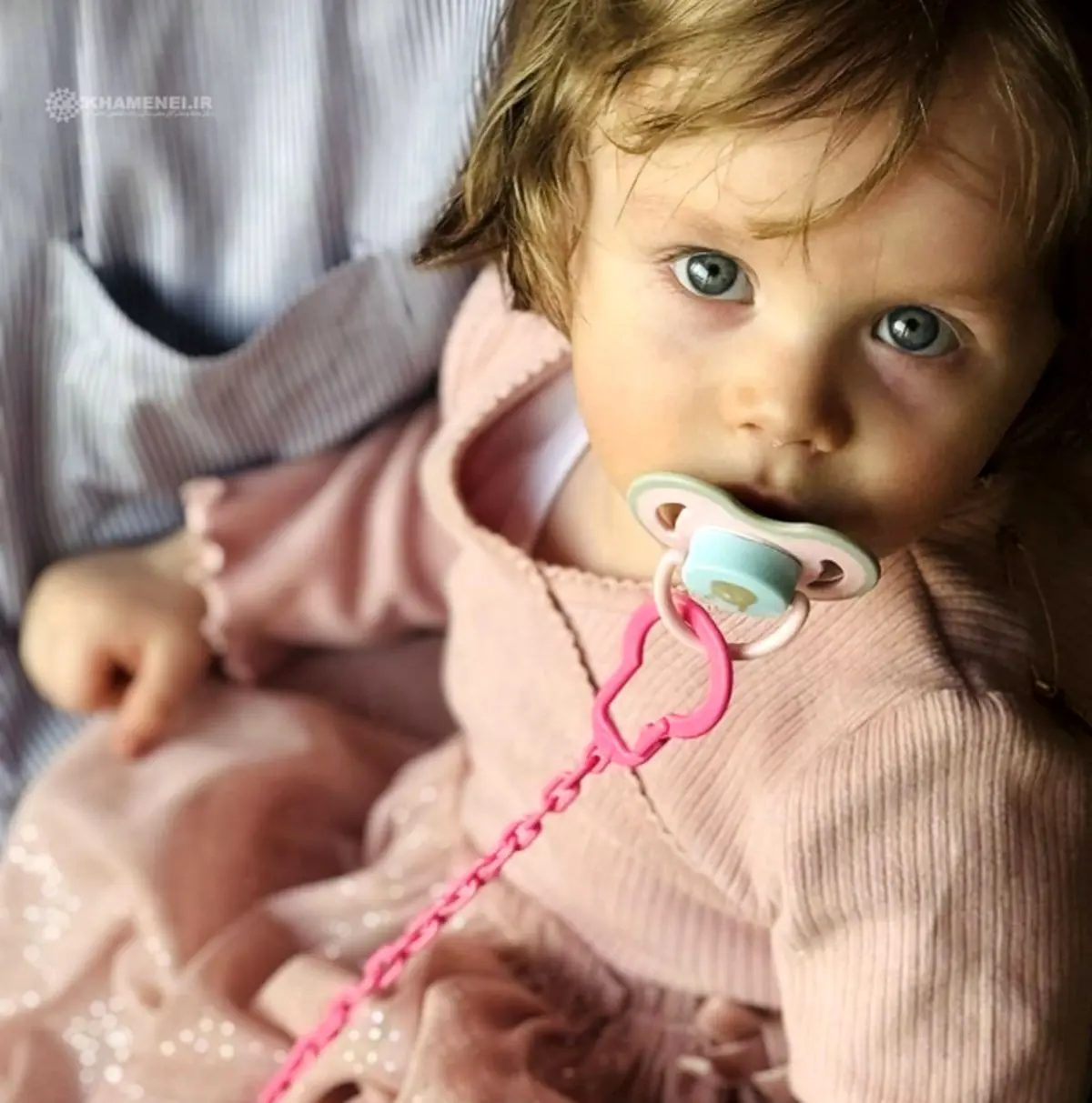 شهید زهرا محمدی گلپایگانی نوه خردسال رهبر انقلاب + تصاویر