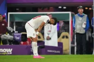 رفتار عجیب رامین رضاییان بعد پیروزی آمریکا