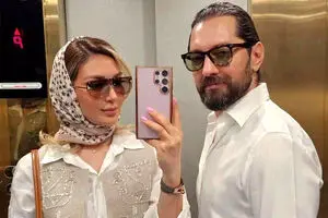 جشن تولد لاکچری پسر بهرام رادان با کیک دستپخت همسرش +عکس