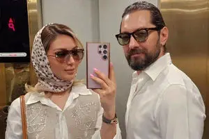 جشن تولد لاکچری پسر بهرام رادان با کیک دستپخت همسرش +عکس