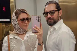 جشن تولد لاکچری پسر بهرام رادان با کیک دستپخت همسرش +عکس