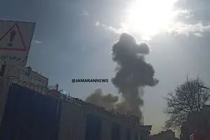 حمله موشکی به تهران | حمله مشترک امریکا و اسرائیل +عکس