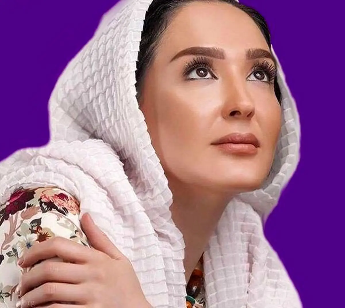 ماسک لاکچری خانم بازیگر سوژه شد / عکس