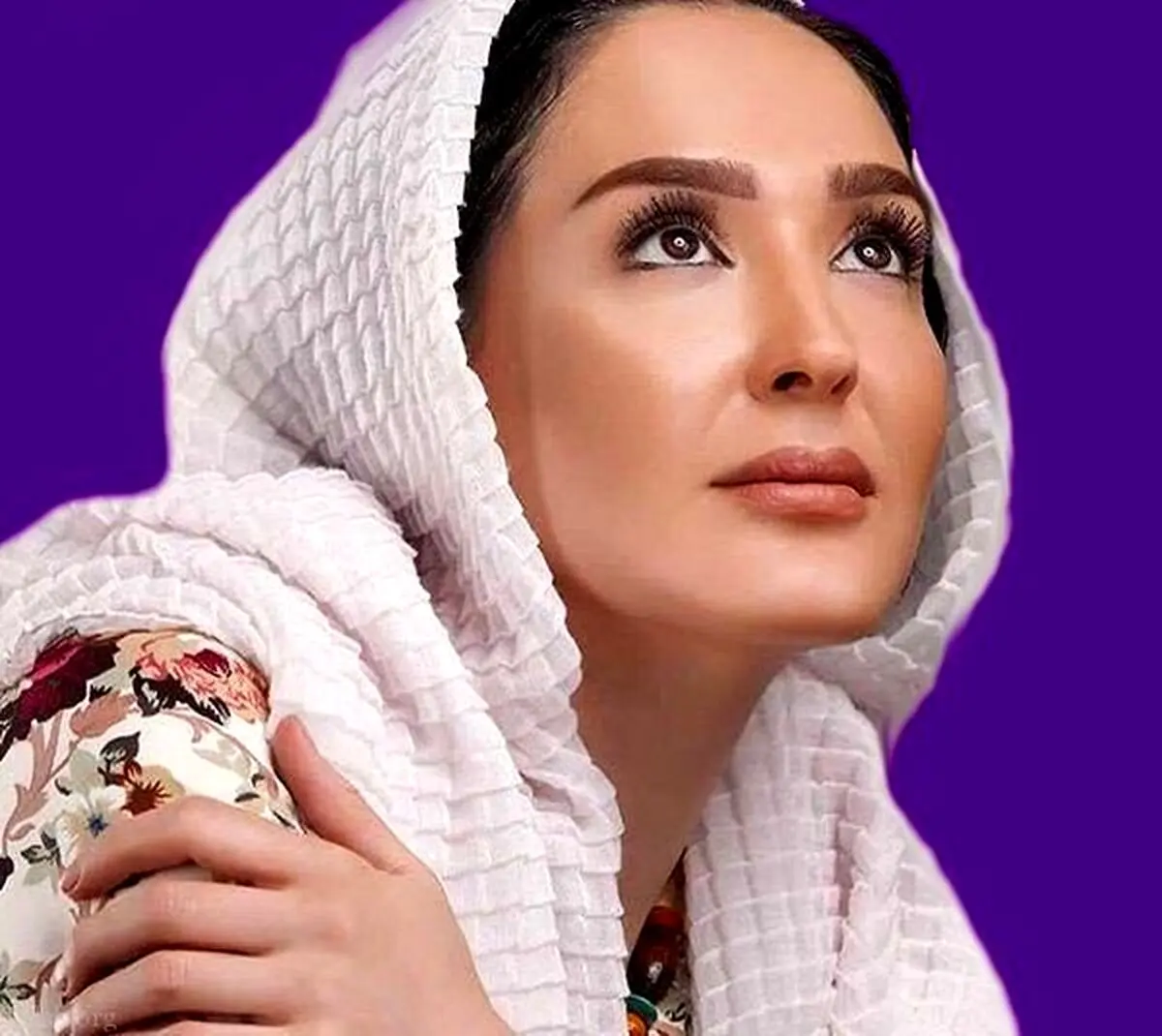 ماسک لاکچری خانم بازیگر سوژه شد / عکس