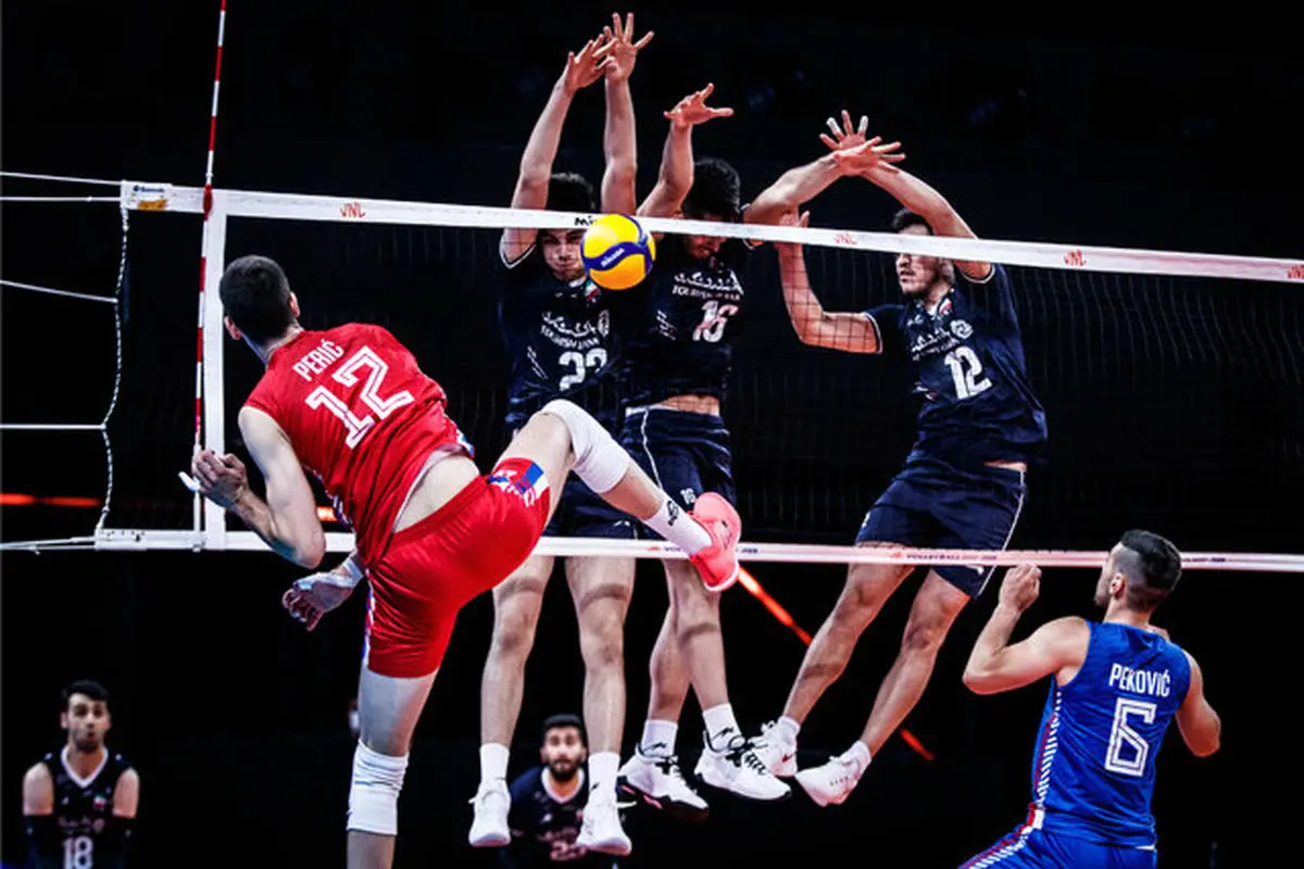 ترکیب بلند قامتان ایران مقابل برزیل