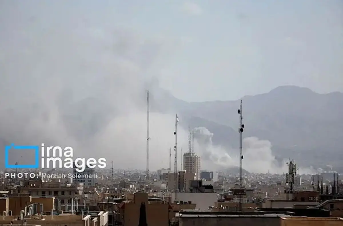 حمله آمریکا و اسرائیل به حوالی چند اتوبان در تهران