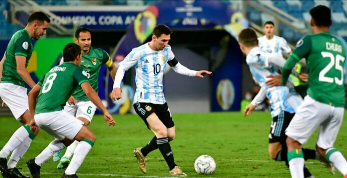 مسی هم به جمع ۱۰ گلزن ملی برتر فوتبال جهان رسید