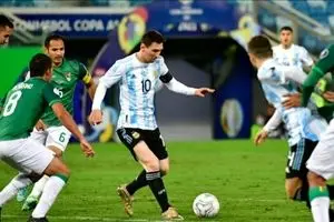 مسی هم به جمع ۱۰ گلزن ملی برتر فوتبال جهان رسید