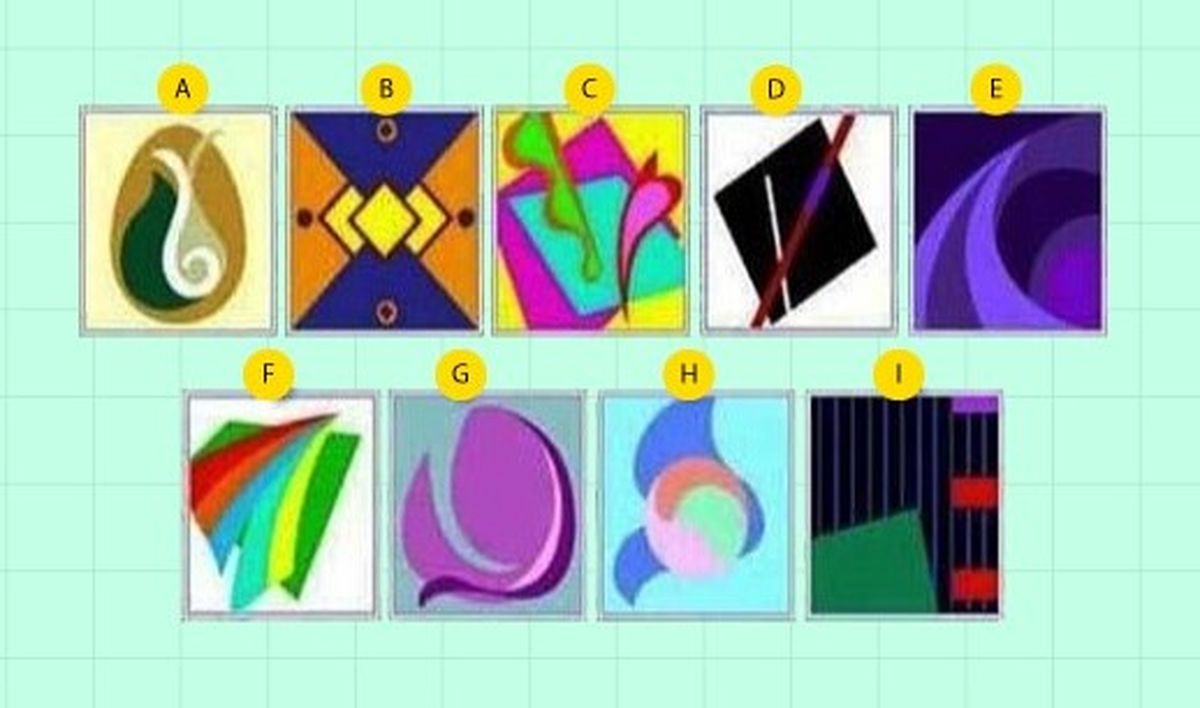تست شخصیتشناسی  | یکی از شکل های زیر رو انتخاب کن تا بفهمی !