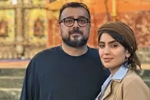 وقتی همسر دوم سپند امیرسلیمانی در ترافیک از همسرش کار میکشه | زندگی زجرآور آقای بازیگر در تهران +عکس